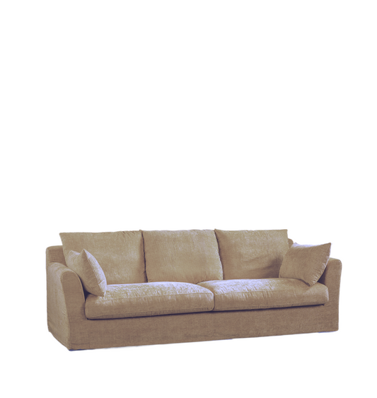 Moraira 3-seater sofa with removable cover, 220cm