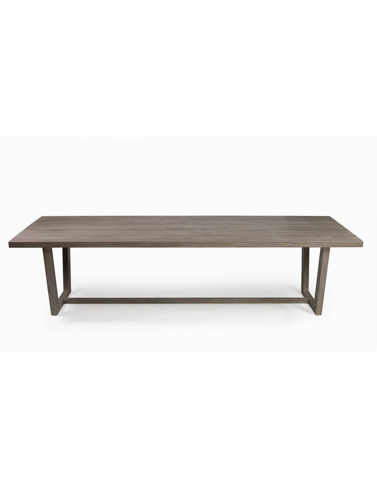 Mesa rectangular de madera de teca para exterior MEET