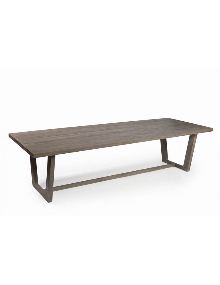 Mesa rectangular de madera de teca para exterior MEET