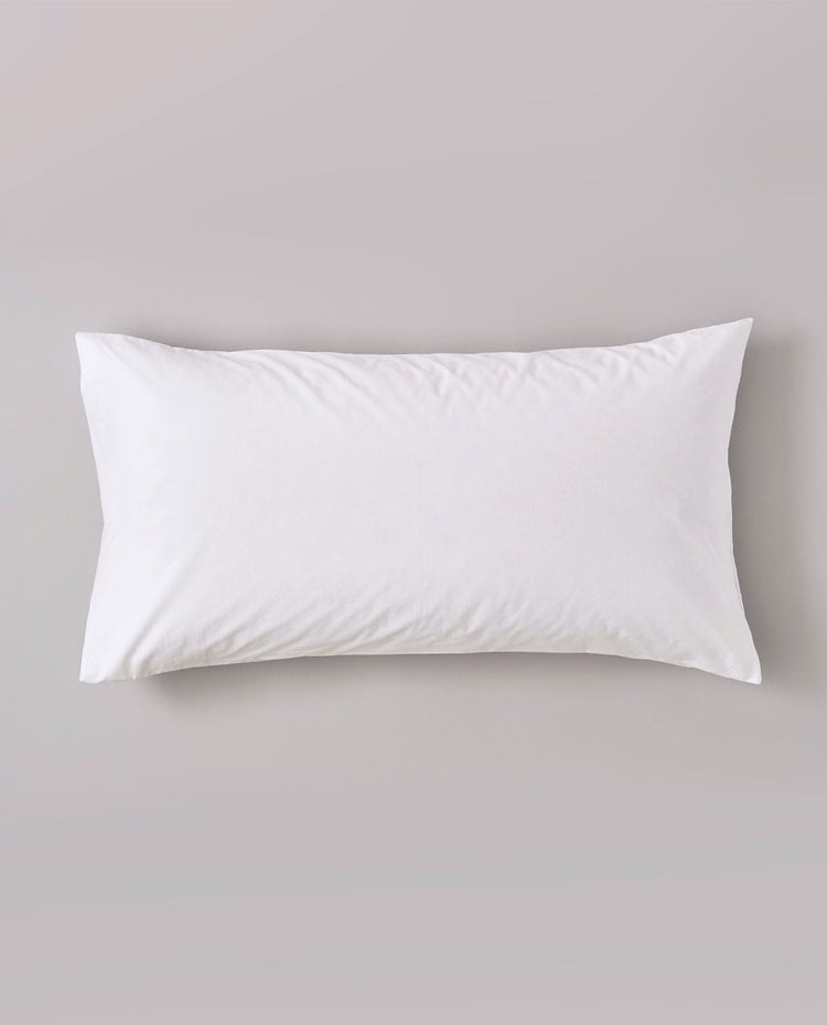 Funda de almohada COTTON 200 hilos Blanco