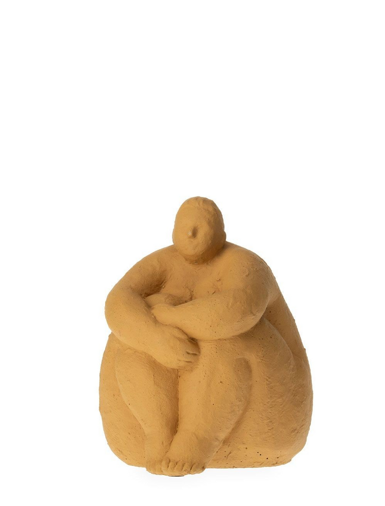 Figura de cemento SUMETTE Mostaza