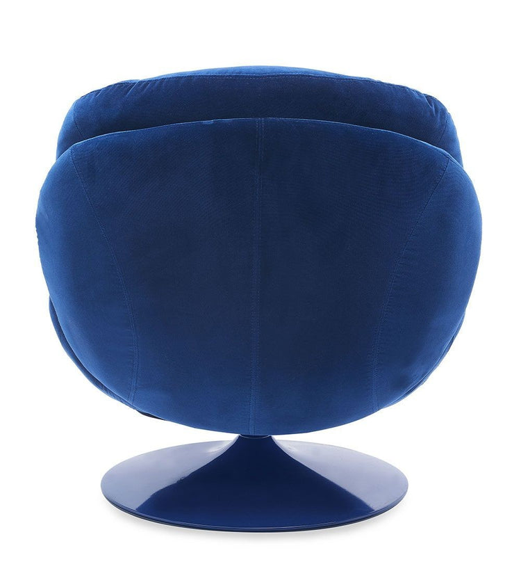 Sillón MEMENTO POP Heather azul, base azul