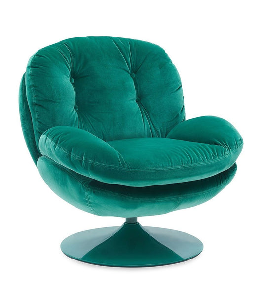 Sillón MEMENTO POP Heather Verde, base Verde