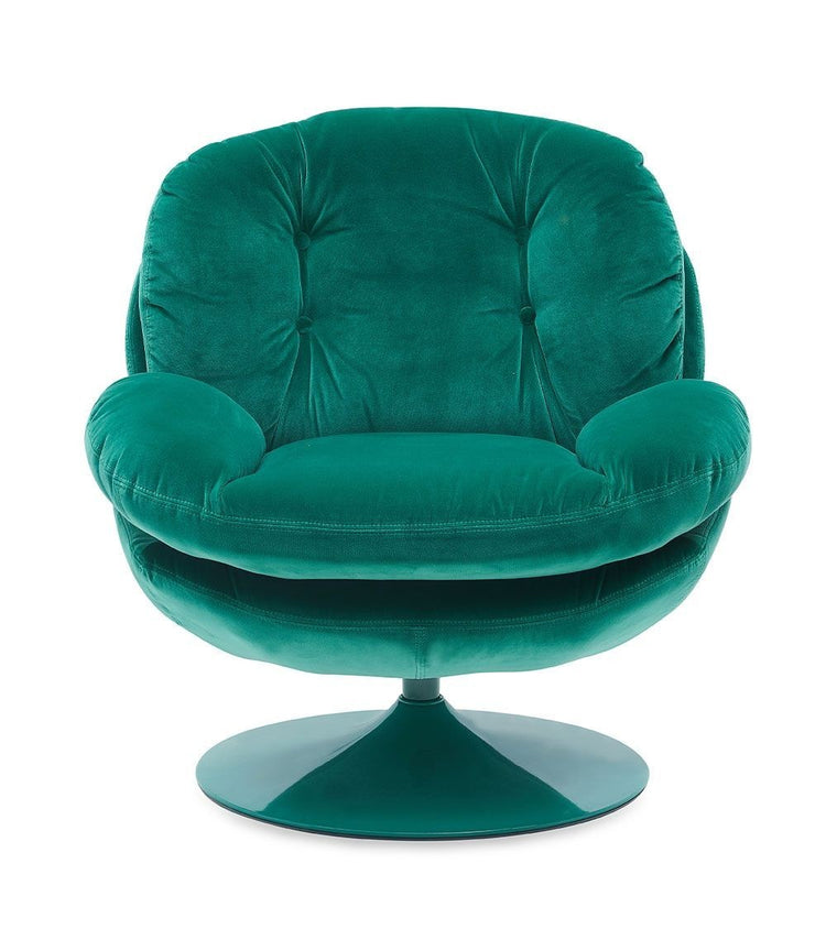 Sillón MEMENTO POP Heather Verde, base Verde