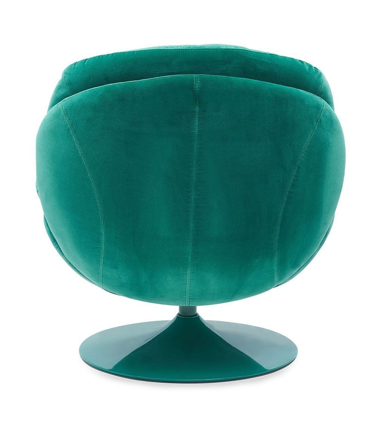 Sillón MEMENTO POP Heather Verde, base Verde