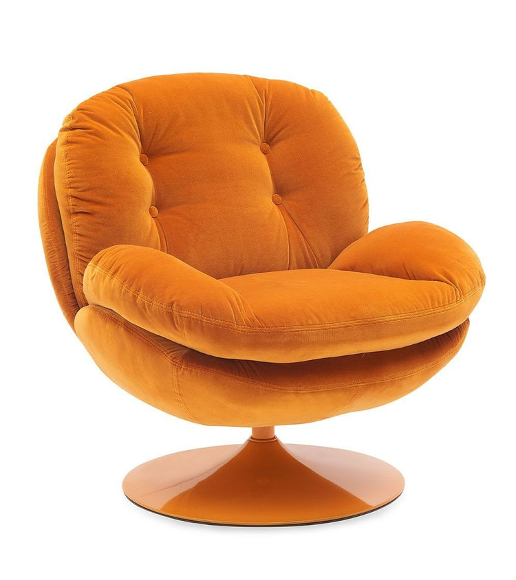 Sillón MEMENTO POP Heather Naranja, base Naranja