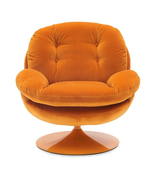 Sillón MEMENTO POP Heather Naranja, base Naranja