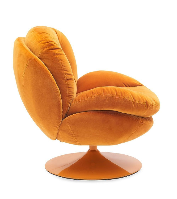 Sillón MEMENTO POP Heather Naranja, base Naranja