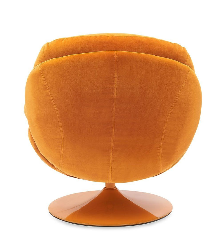 Sillón MEMENTO POP Heather Naranja, base Naranja