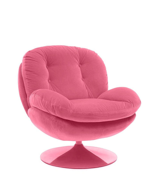 Sillón MEMENTO POP Heather Rosa, base Rosa