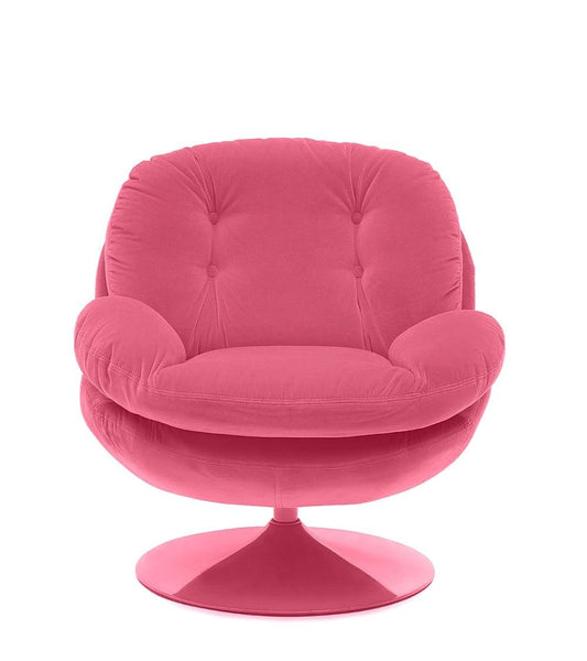 Sillón MEMENTO POP Heather Rosa, base Rosa