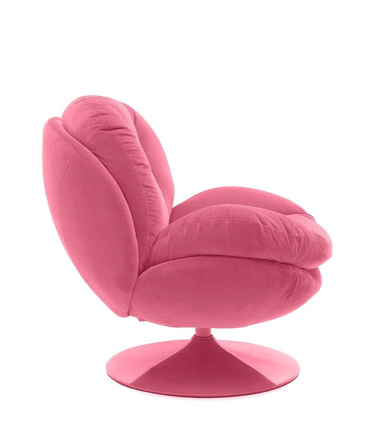 Sillón MEMENTO POP Heather Rosa, base Rosa