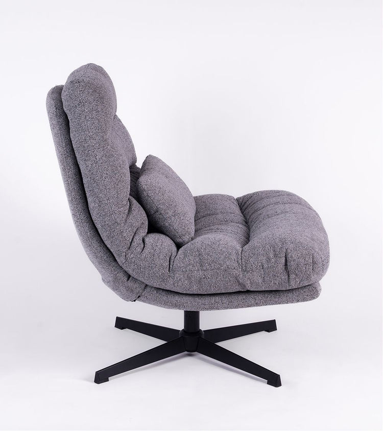 Sillón reclinable giratorio WILMINGTON, color Gris