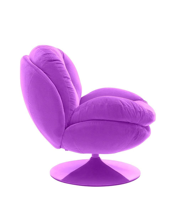 Sillón MEMENTO POP Heather Lila, base Lila