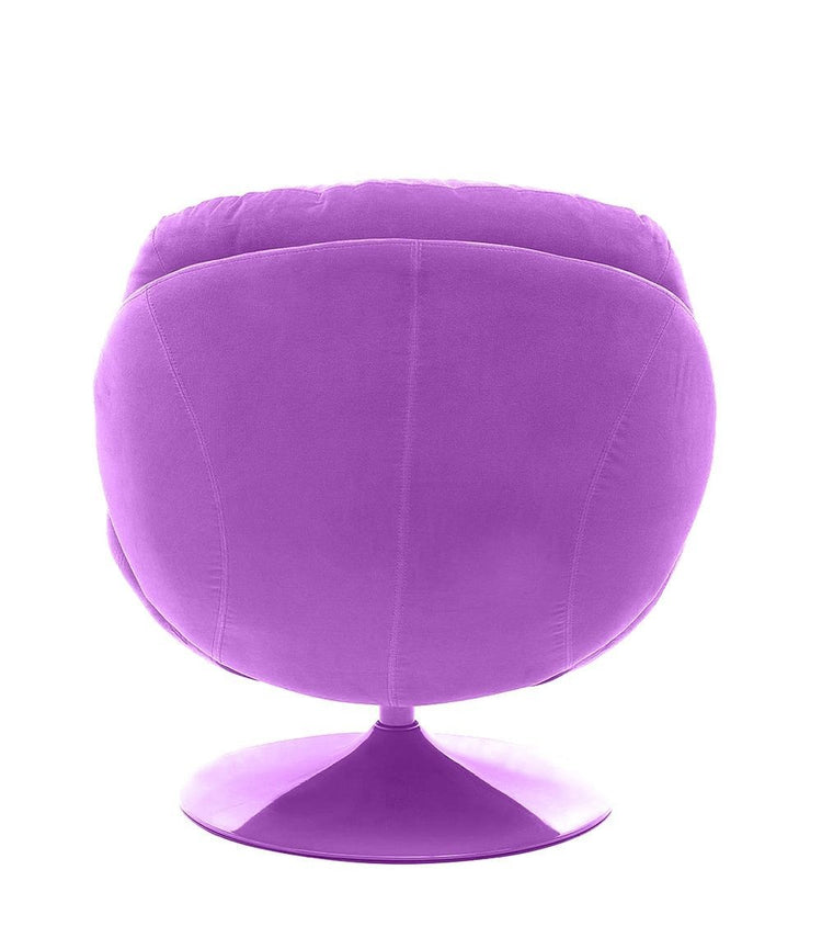 Sillón MEMENTO POP Heather Lila, base Lila